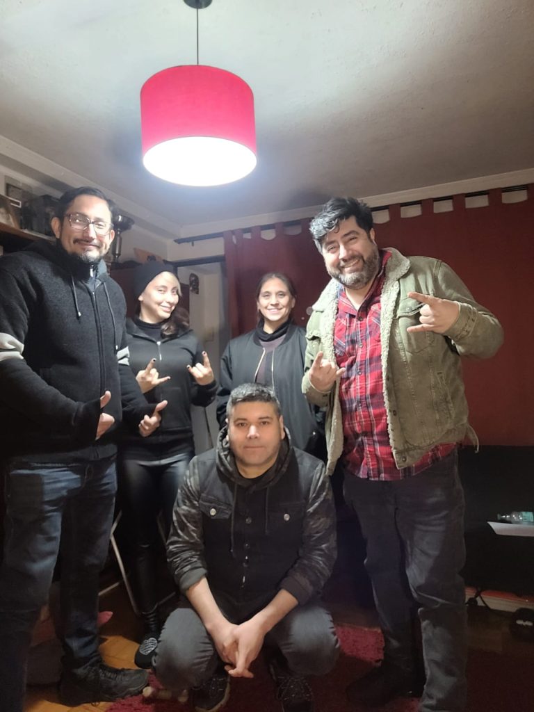 Registro con Gustavo Becerra y equipo